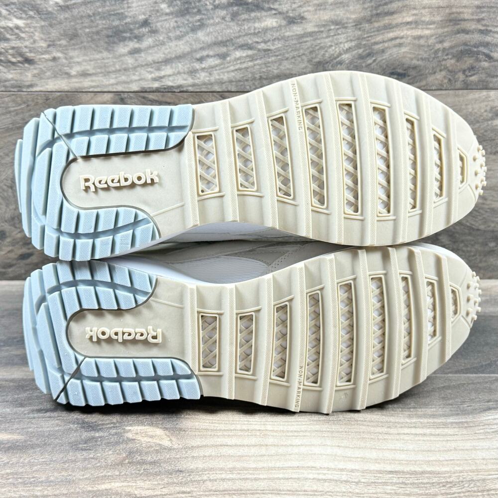 NIB Reebok Forte Racer 8M Life Style Athletic Sneakers Natural/Light Blue - Picture 9 of 10